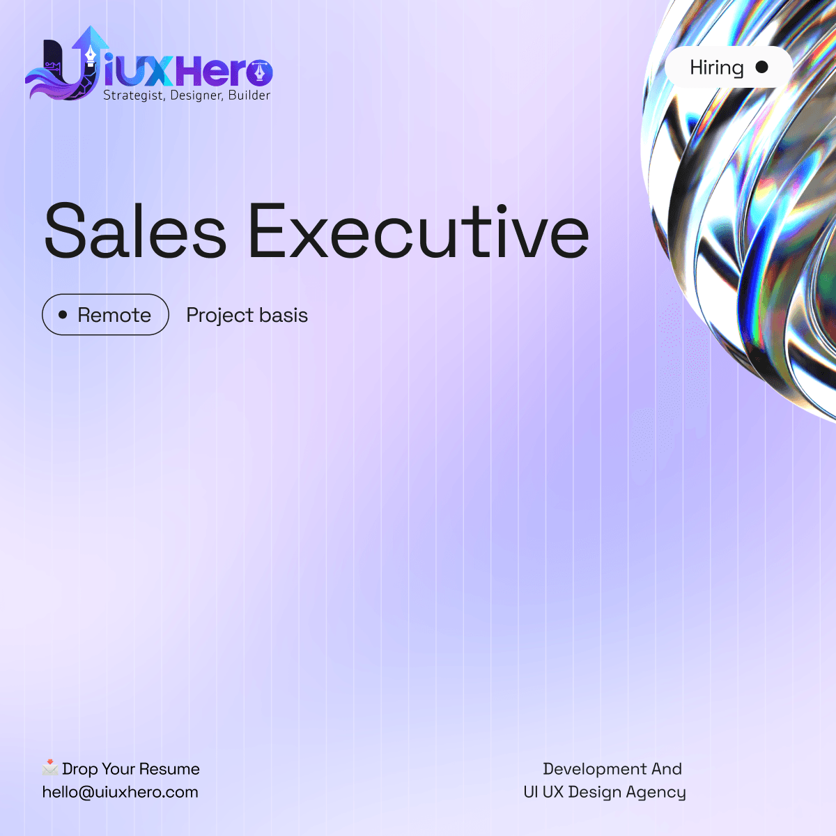Sales Executive - Commission based